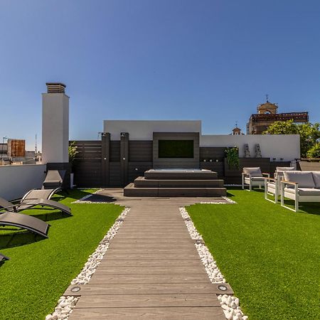 Allo Apartments Plateros Centro Jacuzzi Comunitario Jerez de la Frontera Exterior foto