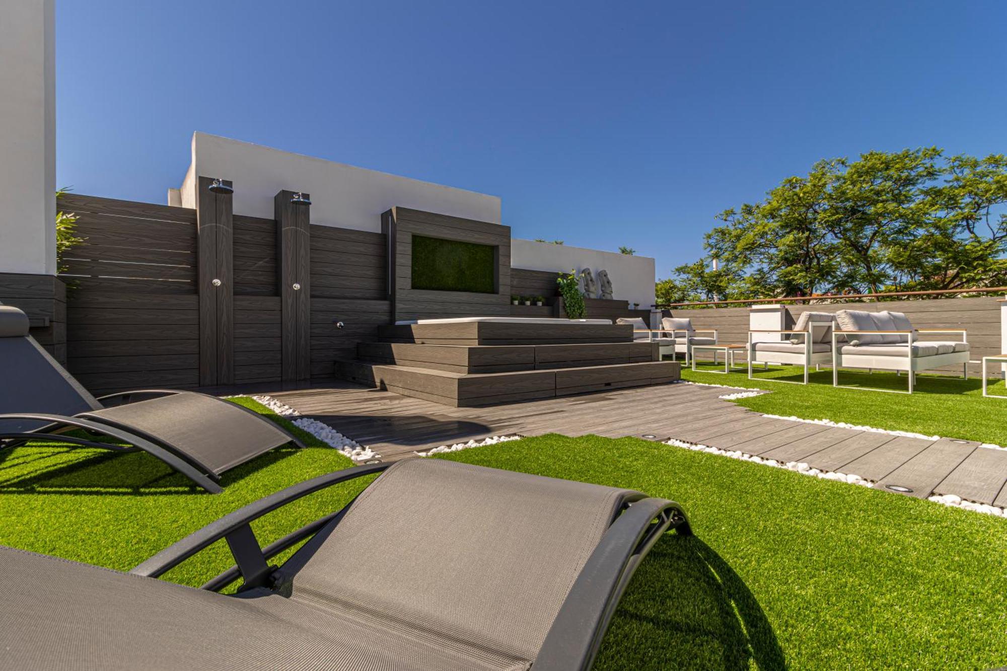 Allo Apartments Plateros Centro Jacuzzi Comunitario Jerez de la Frontera Exterior foto